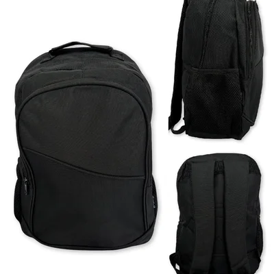 Mochila Casual Para Notebook Resistente Black