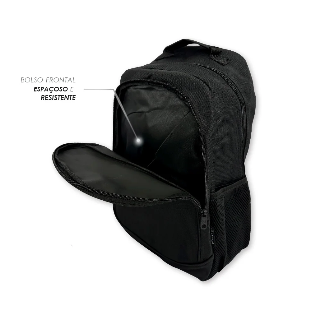 Imagem 5 de 5 do produto Mochila Casual Para Notebook Resistente Black