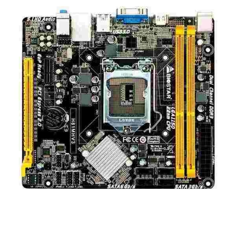 Imagem 4 de 4 do produto Placa Mãe 1150 Biostar H81mhv3 Ddr3 D-sub HDMI