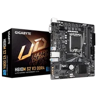 Placa Mae Gigabyte Intel LGA 1700 Ddr4 Micro Atx - H610m S2 V3 Ddr4 1.0 2