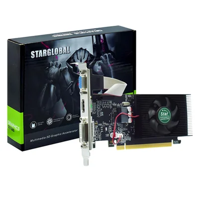 Placa De Video 1gb Gt220 Ddr3 128bit Vga/hdmi/dvi Low Profil Star Gt220 Star