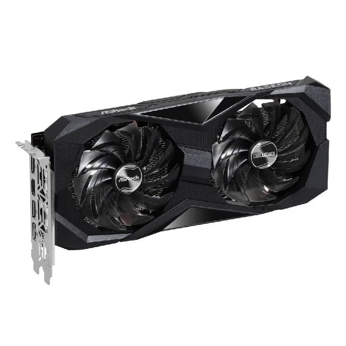 Placa de Vídeo Challenger ASRock, AMD Radeon RX 7600, 8GB, GDDR6, 128 Bits - 90-GA41ZZ-00UANF