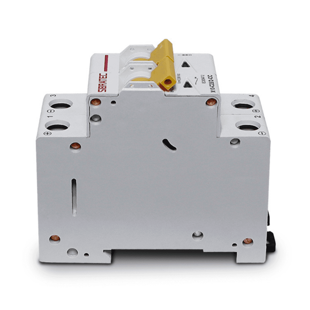 Imagem 5 de 5 do produto Disjuntor Mini Din Fotovoltaico 800vcc | BiPolegadasar X10 25a | Ruptura 10ka
