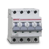 Disjuntor Mini Din Fotovoltaico 1000vcc | TetraPolegadasar X10 16a | Ruptura 10ka.