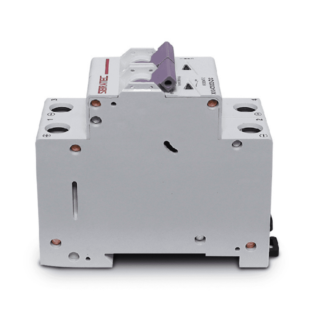 Imagem 2 de 5 do produto Disjuntor Mini Din Fotovoltaico 800vcc | BiPolegadasar X10 32a | Ruptura 10ka
