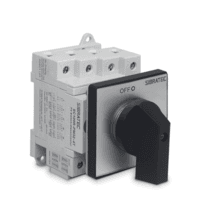 Chave Seccionadora Solar Sc100r-pm32r-4t | 4 Polos | 1000vcc 25a