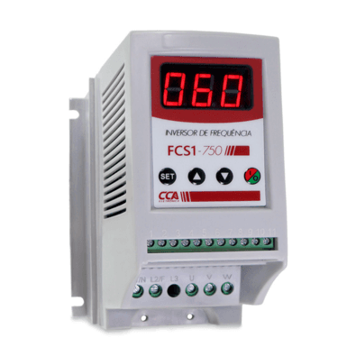 Inversor De Frequência Fcs1-750 Cca  - Monofásico 0,75kw 1cv 220v
