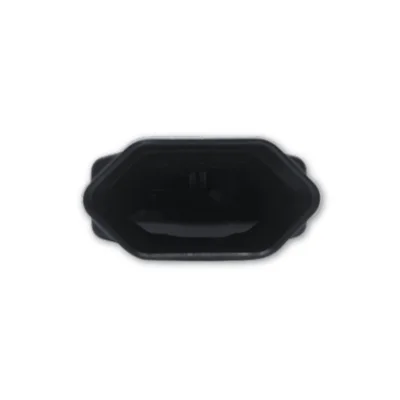 Kit Plugue Fêmea 2p+t 20a 250vca Preto 4 Peças — foto 4