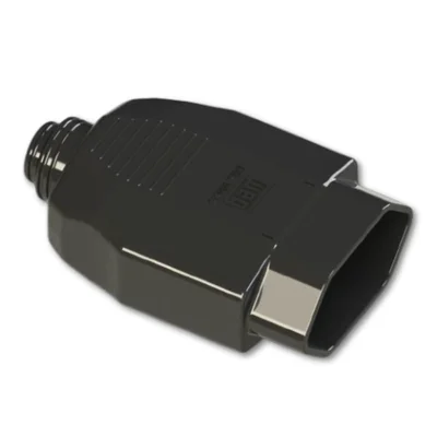 Kit Plugue Fêmea 2p+t 20a 250vca Preto 4 Peças — foto 5
