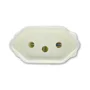 Kit Conjunto Fêmea + Macho 2p+t 20a 250vca Branco 5 Pares 11