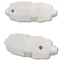 Kit Conjunto Fêmea + Macho 2p+t 20a 250vca Branco 5 Pares 12