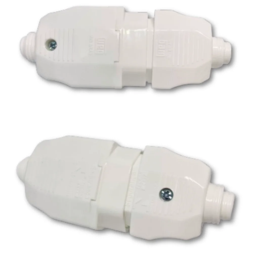 Kit Conjunto Fêmea + Macho 2p+t 20a 250vca Branco 5 Pares 7