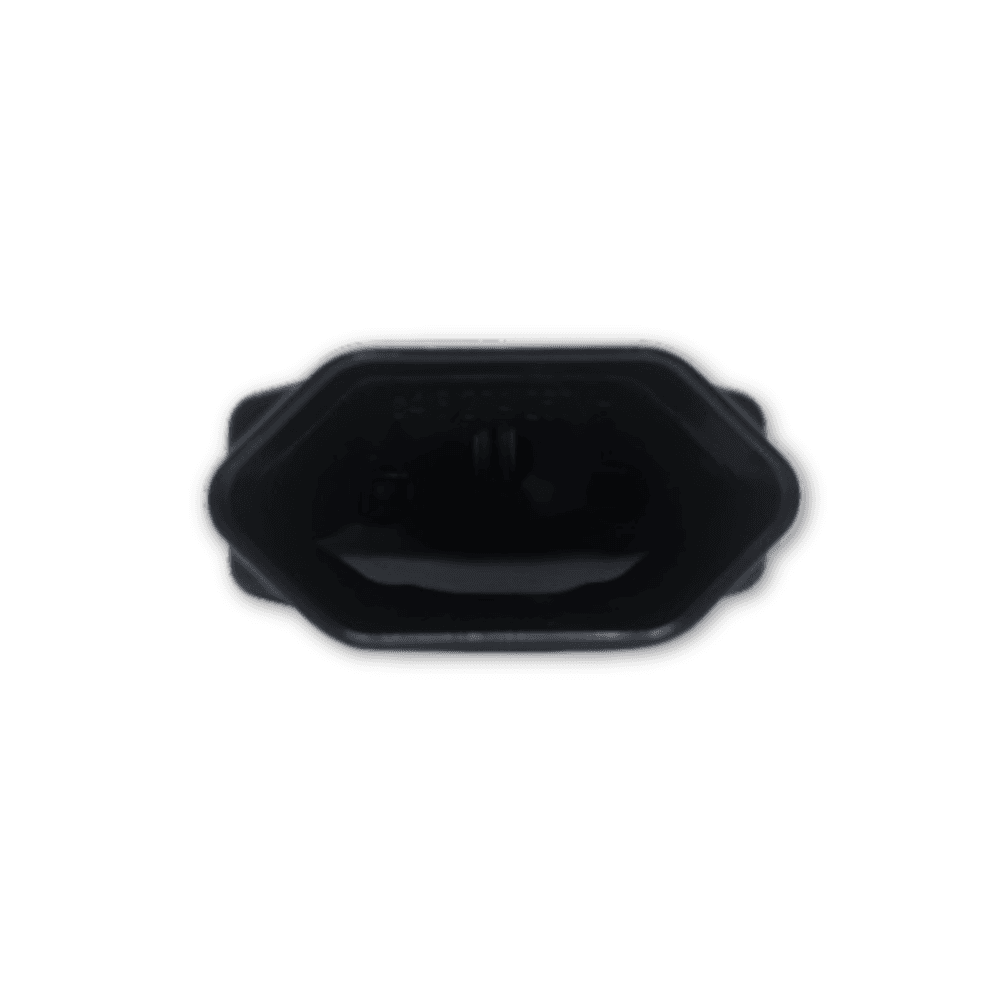 Imagem 2 de 5 do produto Kit Plugue Fêmea 2p+t 20a 250vca Preto 50 Peças