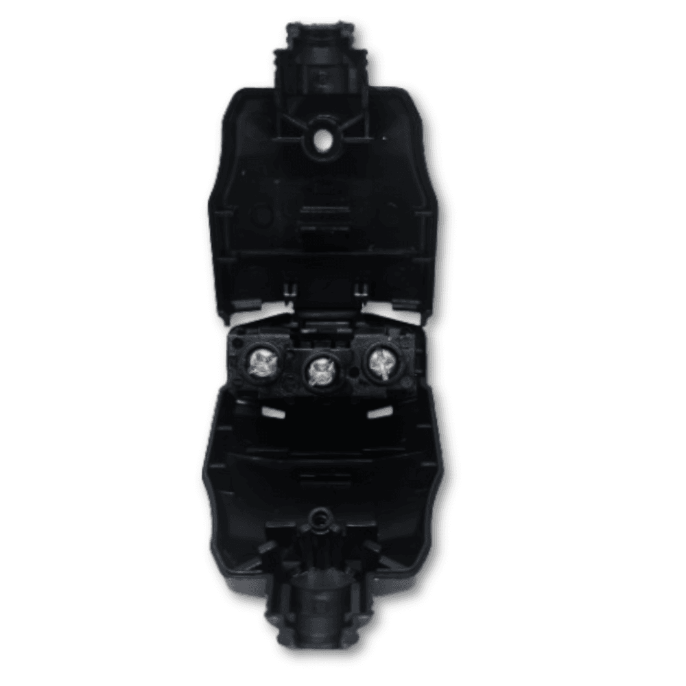 Imagem 5 de 5 do produto Kit Plugue Fêmea 2p+t 20a 250vca Preto 50 Peças