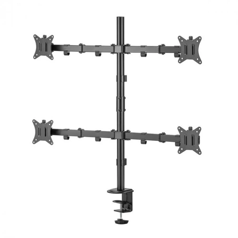 Imagem 2 de 5 do produto Suporte Para 4 Monitores Vertical 17" - 32" - Smq440c