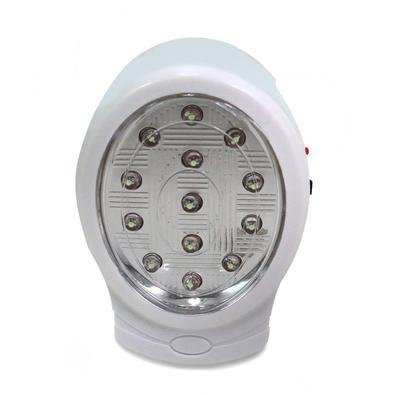 Lanterna Led De Emergência | Tomada Padrão Brasileiro Kg-913 | Bateria Interna Bivolt