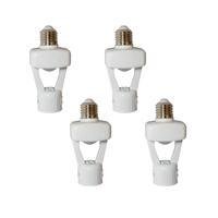 Kit Sensor De Presença | Lâmpada E27 | Lente 360º | 6 Funções | Qa17m 4 Pçs