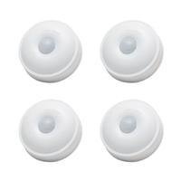 Kit Sensor De Presença De Teto | Lente 360º | 6 Funções | Qa19m 4 Pçs