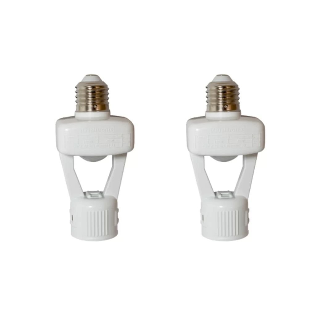 Kit Sensor De Presença | Lâmpada E27 | Lente 360º | 6 Funções | Qa17m 2 Pçs.