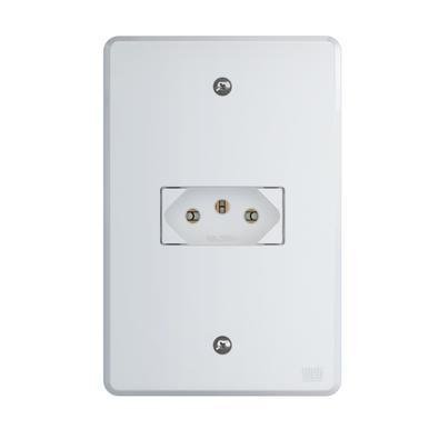 Conjunto Tomada 4x2 | 1 Módulo 2p+t 10a 250v