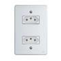 Conjunto Tomada 4x2 | 2 Módulos 2p+t 10a 250v