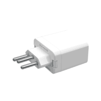 Plugue De Tomada Protetor 3 Pinos 20a Qpp04b | Branco