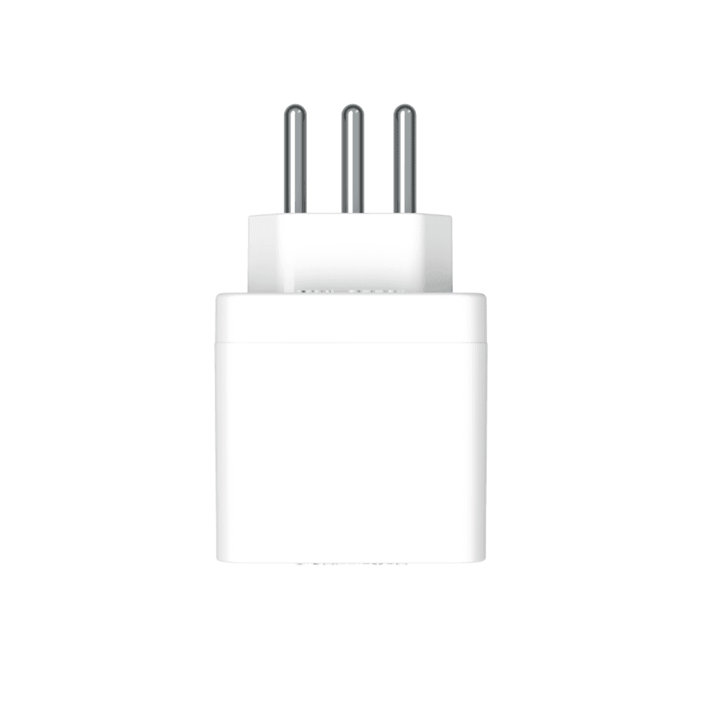 Imagem 2 de 2 do produto Plugue De Tomada Protetor 3 Pinos 10a Qpp03b | Branco
