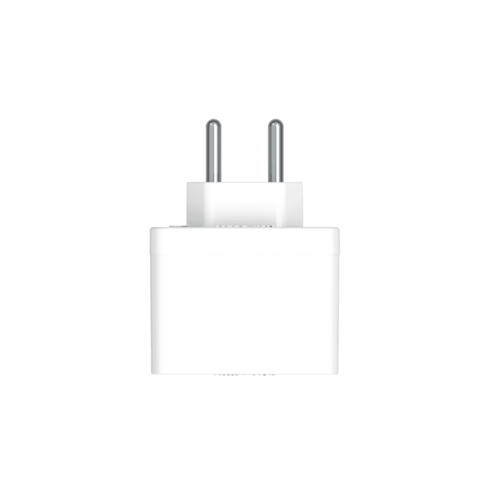 Plugue De Tomada Protetor 2 Pinos 10a Qpp01b | Branco