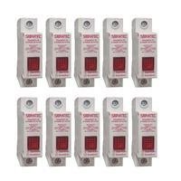 Kit Dps Protetor De Surto MonoPolegadasar | 20-40ka 275v | Classe Ii 10 Pçs