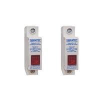 Kit Dps Protetor De Surto MonoPolegadasar | 10-20ka 275v | Classe Ii 2 Pçs