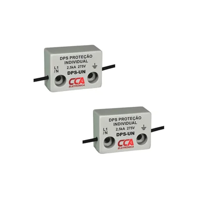 Kit Dps Proteção Individual 2,5ka 275v 2 Pçs.