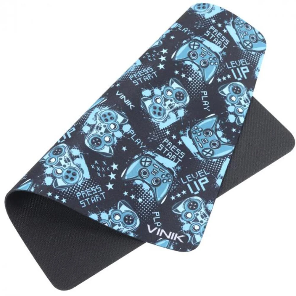 Imagem 5 de 5 do produto Mouse Pad Gamer Vinik Level Up 320x270x2mm - Mplu32