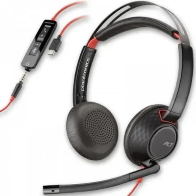 Headset Poly Blackwire 5220 Stereo Usb-a 80r97aa