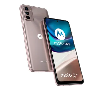 Usado: Motorola Moto G42 128GB Rosê Bom - Trocafone