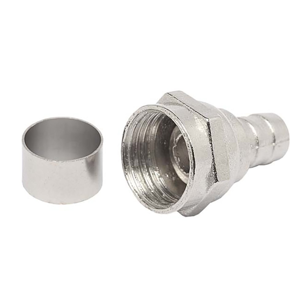 Conector Especial F Anel Rg-6 Crimpar