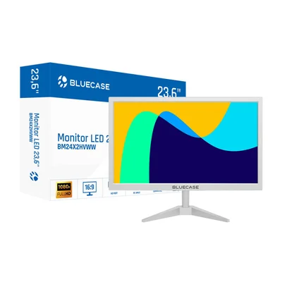 Monitor Bluecase LED Full Hd 23,6" HDMI Branco - Bm24x2hvww