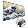 Mouse Pad Gamer Speed, Extra Grande, Desk Pad, Profissional Premium, Com Borda Costurada 120x60,  Anime Mangá Grande Onda