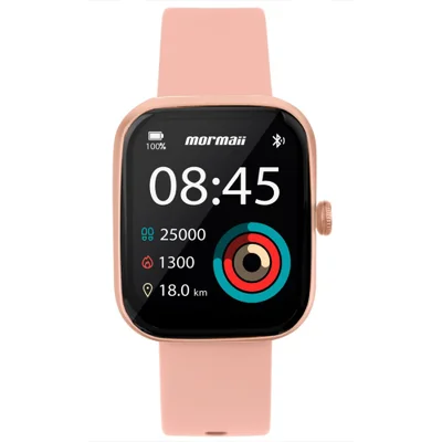 Relógio Smartwatch Mormaii Life Ultra Ref: Molifeuab/8j Rosé