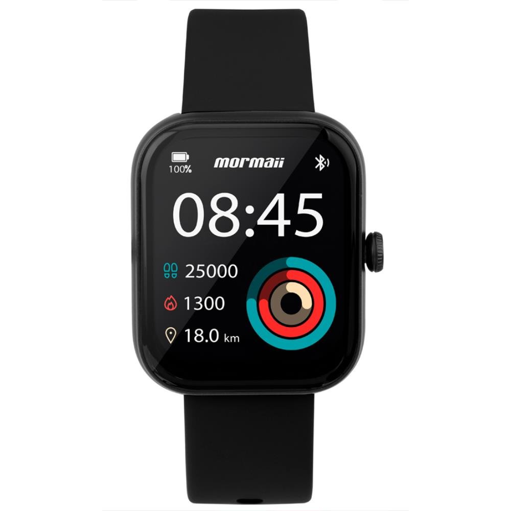 Relógio Smartwatch Mormaii Life Ultra Ref: Molifeuaa/8p Grafite