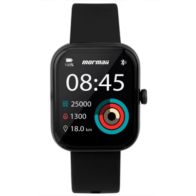 Relógio Smartwatch Mormaii Life Ultra Ref: Molifeuaa/8p Grafite