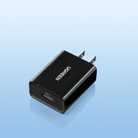 Carregador Usb 3.0 Ugreen Qc 18w Para O Telefone Móvel Carga Rápida Plugue Eua 1 Porta