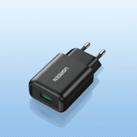 Carregador Usb 3.0 Ugreen Qc 18w Para O Telefone Móvel Carga Rápida Qc3.0 18w 1 Porta