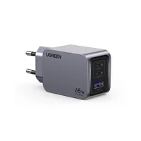 Carregador Usb Ugreen Tipo C Carregamento Rápido 4.0 3.0 Portas Gan 65w Ue