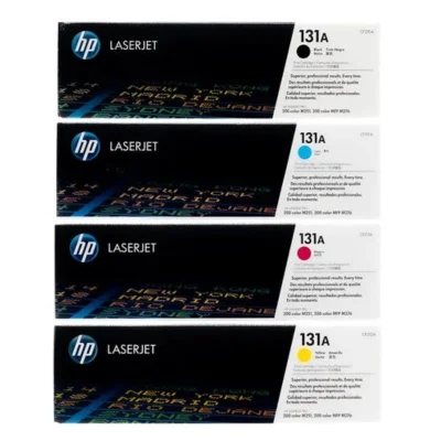 Kit 4x Cores Toner 131A I M251NW M276NW I B+C+Y+M
