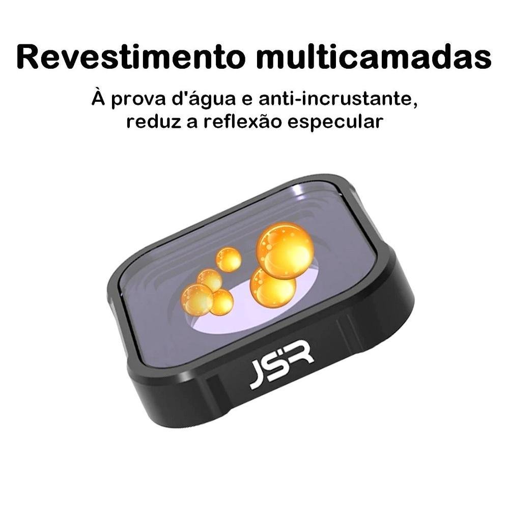 Filtro Cpl June Star Para Câmeras Gopro 12/11/10 E 9 Black Filtro Cpl June Star Para Câmeras Gopro 12/11/10 E 9 Black