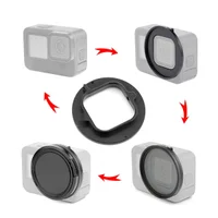 Filtro De Lente Cpl 52mm Para Câmeras Gopro 12/11/10/9 Black.