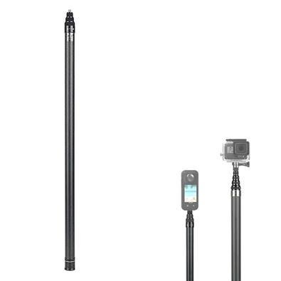Bastão De Selfie Fibra De Carbono 2.9 Metros Para Câmeras De Ação