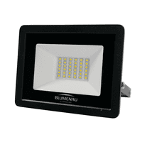 Refletor Blumenau De Led Slim 30w Verde Preto Bivolt