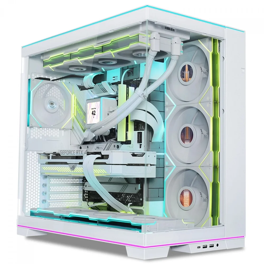 Gabinete Gamer Lian Li O11d Evo RGB EATX KaBuM