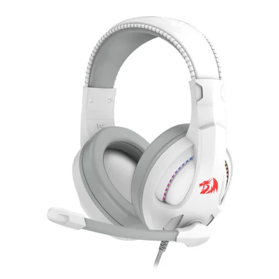Headset Redragon Cronus, RGB, 40 Mm, USB E P3, Branco - H211w-RGB
